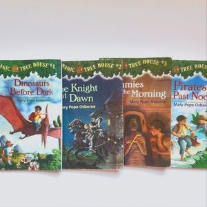 Magic Treehouse Books 1-4